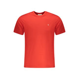 Calvin Klein Rosso Cotton Mens T-Shirt