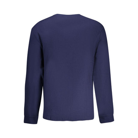 Calvin Klein Blu Cotton Mens Sweater