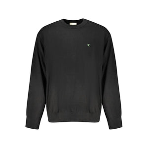 Calvin Klein Black Cotton Men's Sweater