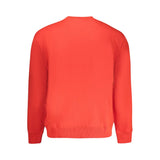 Calvin Klein Red Cotton Men Sweatshirt