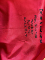 Dolce & Gabbana Red Leopard Print Sleeveless Men Tank T-shirt