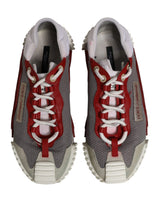 Dolce & Gabbana Multicolor Lace Up Low Top NS1 Sneakers Men Shoes