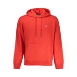 Calvin Klein Red Cotton Men Sweatshirt