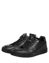 Dolce & Gabbana Black MIAMI Calf Low Top Men Sneakers  Shoes