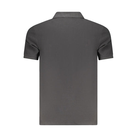 Calvin Klein Black Cotton Men Polo