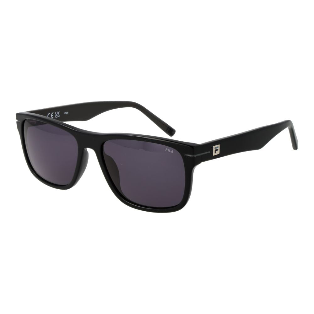 Fila Black Cellulose Acetate Sunglasses