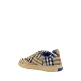 Burberry Beige Polyester Low Top Sneakers