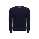 Brunello Cucinelli Blue Fleece Wool Sweatshirt