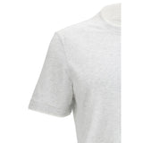 Brunello Cucinelli Gray Cotton T-Shirt