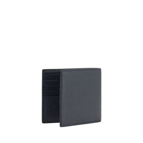 Thom Browne Blue Calf Leather Bos Taurus Wallet