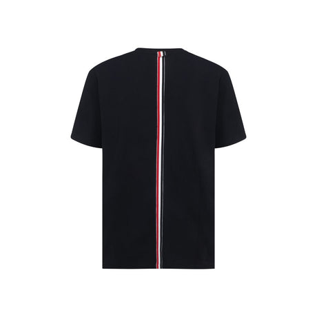 Thom Browne Blue Cotton T-Shirt