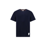 Thom Browne Blue Cotton T-Shirt
