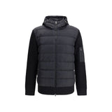 Herno Black Wool Bomber