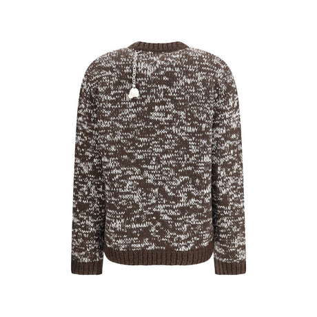 Prada Brown Fleece Wool Sweatshirt