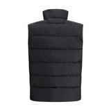 Prada Black Recycled Polyamide Sleveless Jacket