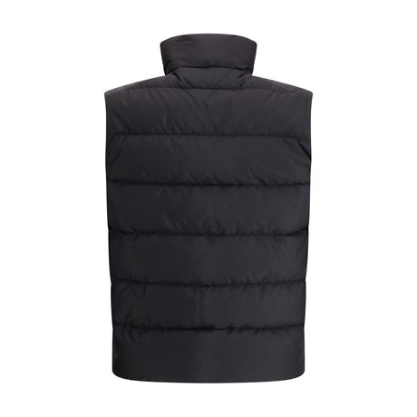 Prada Black Recycled Polyamide Sleveless Jacket