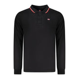Norway 1963 Black Cotton Men Polo Shirt