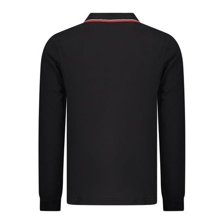 Norway 1963 Black Cotton Men Polo Shirt