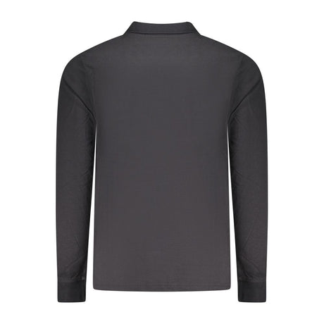 Norway 1963 Black Cotton Men Polo Shirt