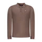 Norway 1963 Marrone Cotton Men Polo-Shirt