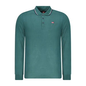 Norway 1963 Verde Cotton Men Polo