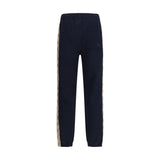 Burberry Blue Cotton Joggers (Workout Pants)