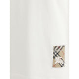 Burberry White Cotton T-Shirt