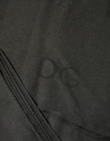 Dolce & Gabbana Black Modal Neck Wrap Men Shawl Men Scarf