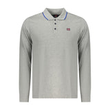 Norway 1963 "Grigio Cotton Mens Polo Shirt"