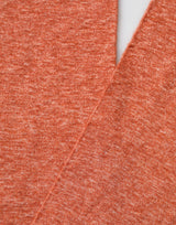 Dolce & Gabbana Orange Silk Cashmere Neck Wrap Shawl Scarf