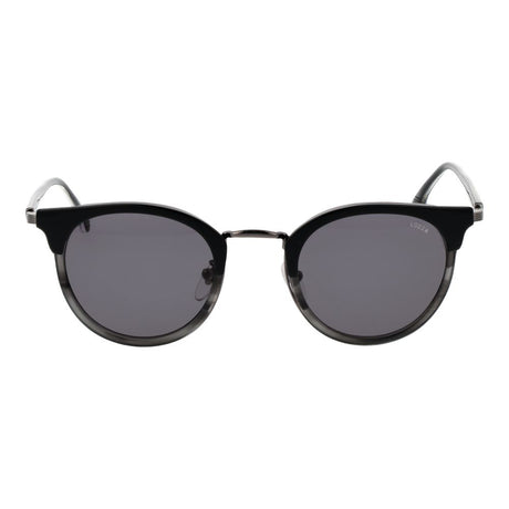 Lozza Black Stainless Steel Sunglasses