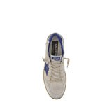 Golden Goose White Calf Leather Bos Taurus Low Top Sneakers