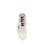 Golden Goose Beige Calf Leather Bos Taurus Low Top Sneakers