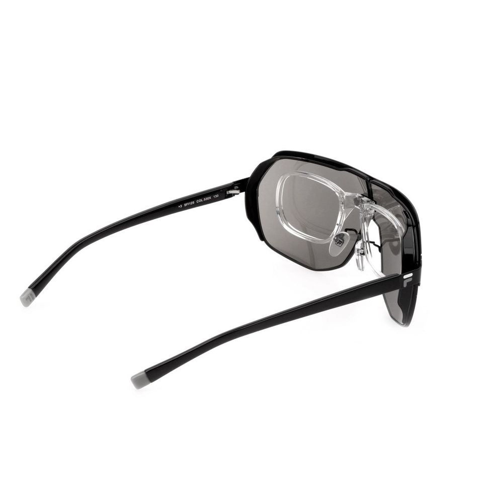 Fila Black Metal Sunglasses