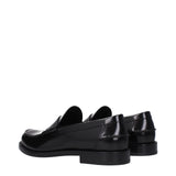 Givenchy Black Leather Slip-On Loafers