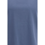 Brunello Cucinelli Blue Cotton T-Shirt