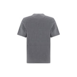 Brunello Cucinelli Gray Cotton T-Shirt