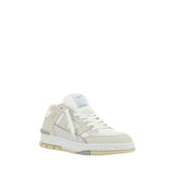 Axel Arigato White Calf Leather Bos Taurus Low Top Sneakers