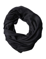 Dolce & Gabbana Black Lace Stole Silk NeckWrap Shawl Scarf