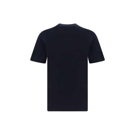Brunello Cucinelli Blue Cotton T-Shirt
