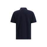 Thom Browne Blue Cotton Polo Shirt