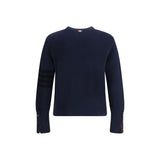 Thom Browne Blue Cotton Sweatshirt