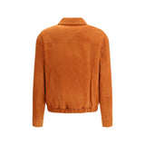 Brunello Cucinelli Multicolor Calf Leather Bos Taurus Jackets And Coat