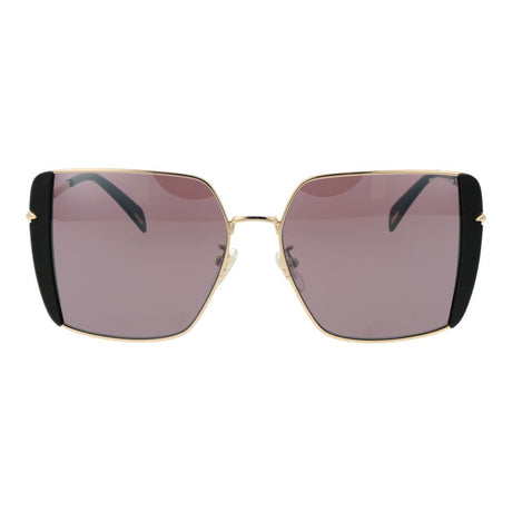 Police Gold Metal Sunglasses