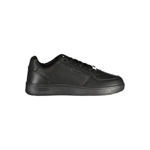 Gas Black Polyurethane Men's Sneaker