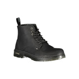 Gas Black Polyurethane Men's Ankle Boot