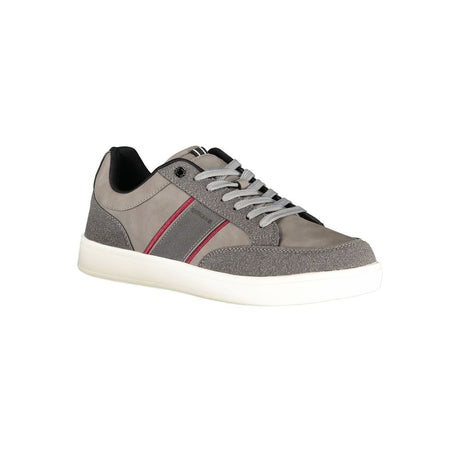 Gas Grigio Poliestere Man Sneaker
