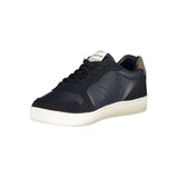 Gas Blue Polyester Men Sneaker
