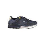 Gas Blue Polyester Men Sneaker