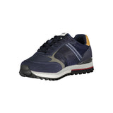 Gas Blu Polyurethane Men Sneaker